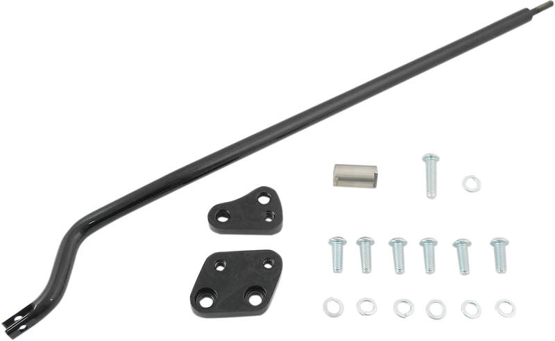 DRAG SPECIALTIES Forward Control Relocation Kit - Black - FXD '91-'17
