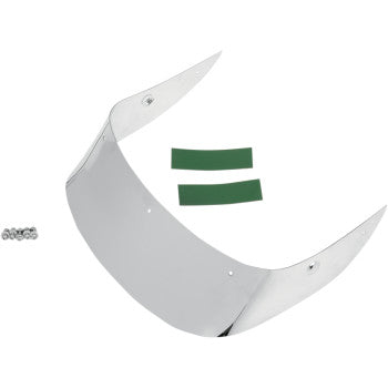 DRAG SPECIALTIES Rear Fender Skirt - Smooth - Chrome