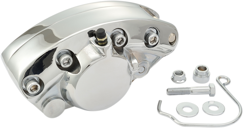 DRAG SPECIALTIES Replacement Front Brake Caliper - Chrome - FLH