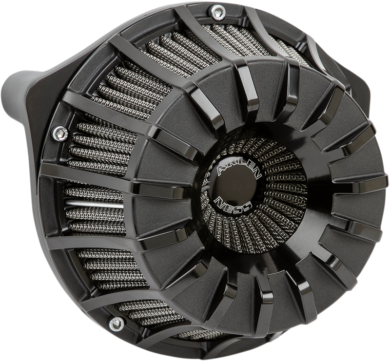 ARLEN NESS 15-Spoke Inverted Series Air Cleaner Kit - Black