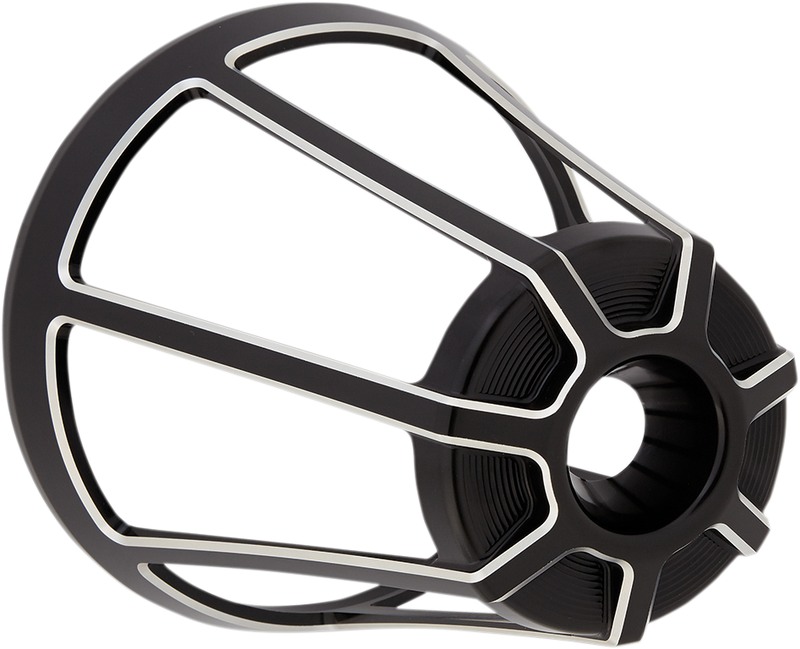ARLEN NESS Monster Sucker Air Cleaner Cover - Beveled - Black / Machined