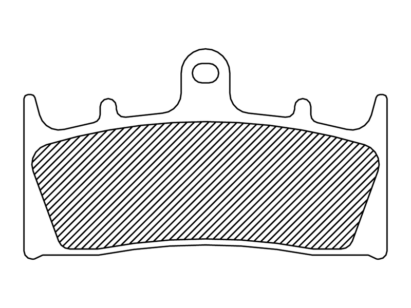 DRAG SPECIALTIES Organic Brake Pads - Buell