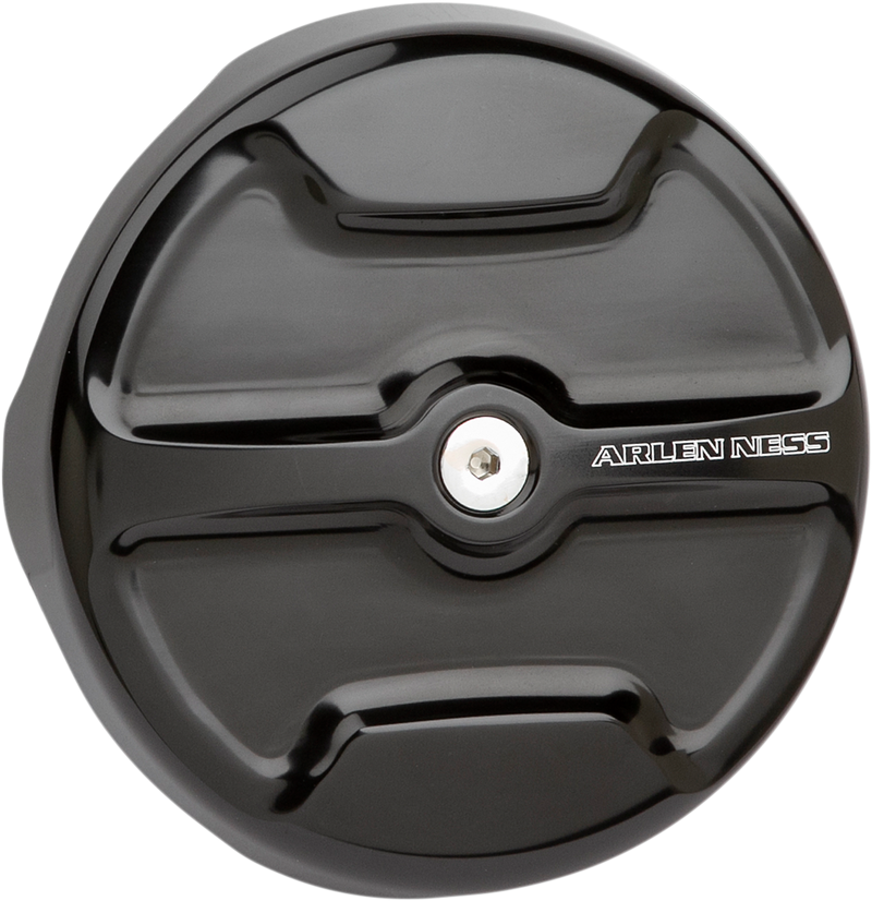 Arlen Ness Big Sucker Stage 1 Air Cleaner Knuckle Outer Cover - Black