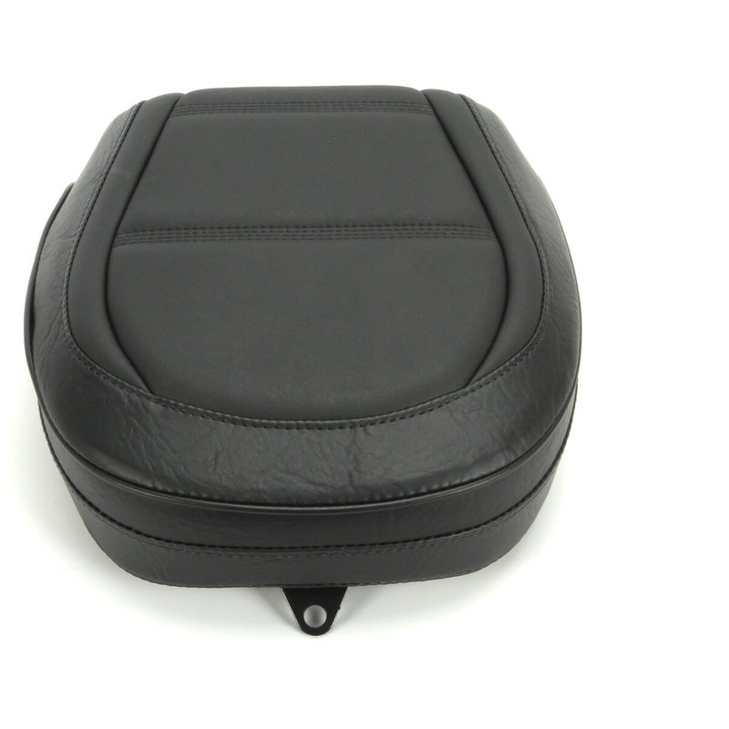MUSTANG Wide Touring Recessed Passenger Seat - Quad Stich - Black - FLSL '18-'21
