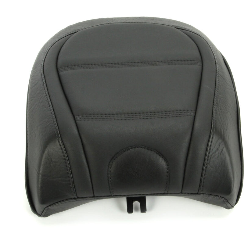 MUSTANG Wide Touring Recessed Passenger Seat - Quad Stich - Black - FLSL '18-'21