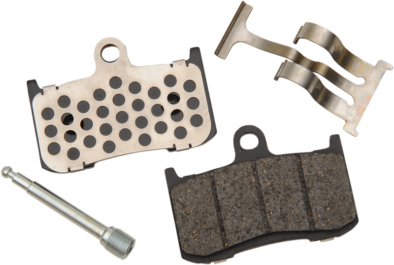 DRAG SPECIALTIES Semi Metallic Brake Pads - Front - Victory