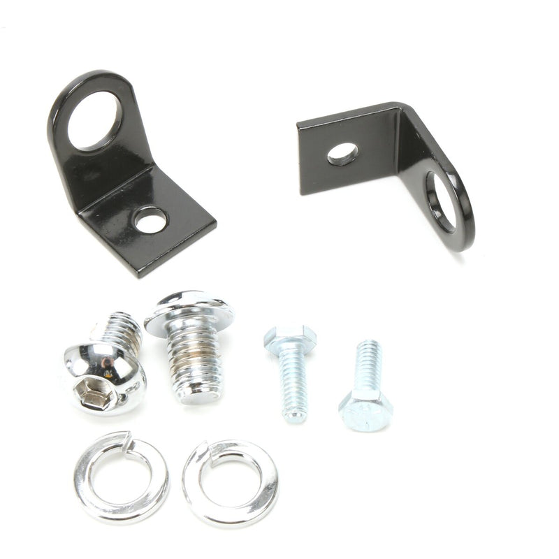 MUSTANG Vintage Wide Touring Solo Seat With Backrest - Smooth - Black - Softail '00-'05