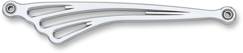 ARLEN NESS Flat Shift Rod - Deep Cut - Chrome