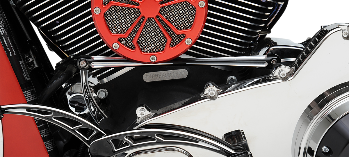 ARLEN NESS Round Shift Rod - Deep Cut - Black