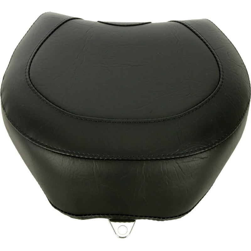 MUSTANG Wide Recessed Passenger Seat - Smooth - Black - FXD '06-'17