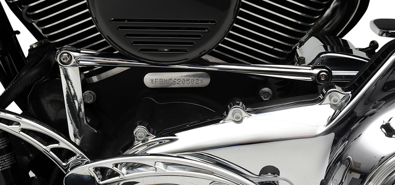 ARLEN NESS Round Shift Rod - Deep Cut - Chrome