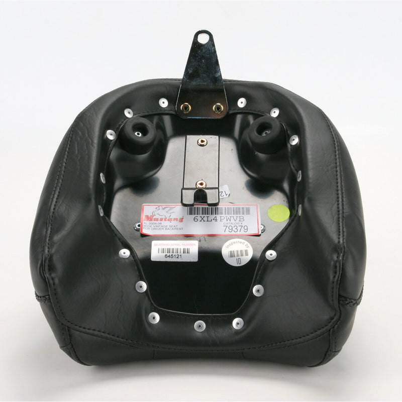 MUSTANG Wide Recessed Rear Seat - Smooth - Black - XL '04-'21