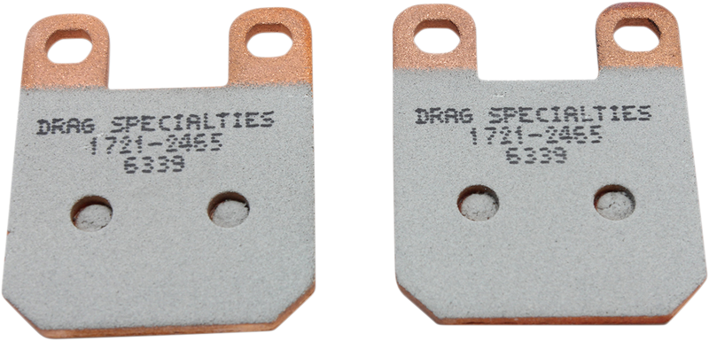 DRAG SPECIALTIES Premium Sintered Metal Brake Pads - Front / Rear