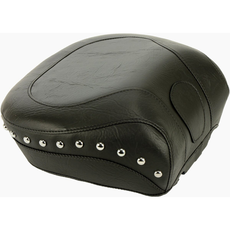 MUSTANG Wide Touring Recessed Rear Seat - Chrome Studs - FLST '00-'15