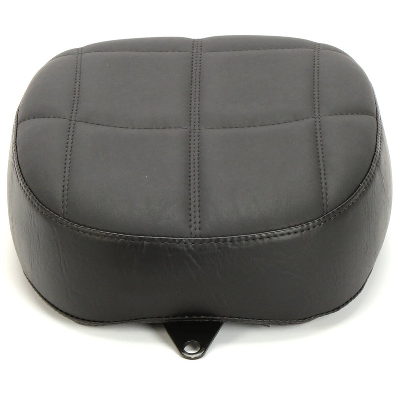 MUSTANG Touring Recessed Rear Seat - Cube Stitch - Black - Street Bob '18-'21