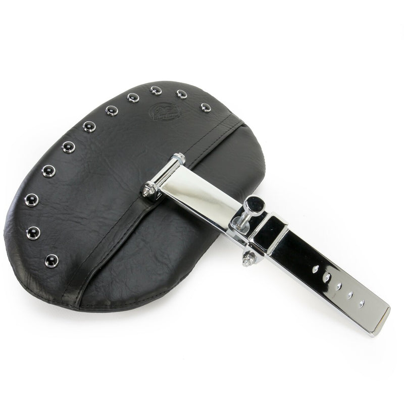 MUSTANG Removable Driver Backrest - Black Pearl Center Studded