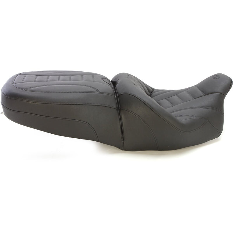 MUSTANG Vintage Forward Positioning One-Piece 2-Up Touring Seat - FLRT / FLTRT '15-'25