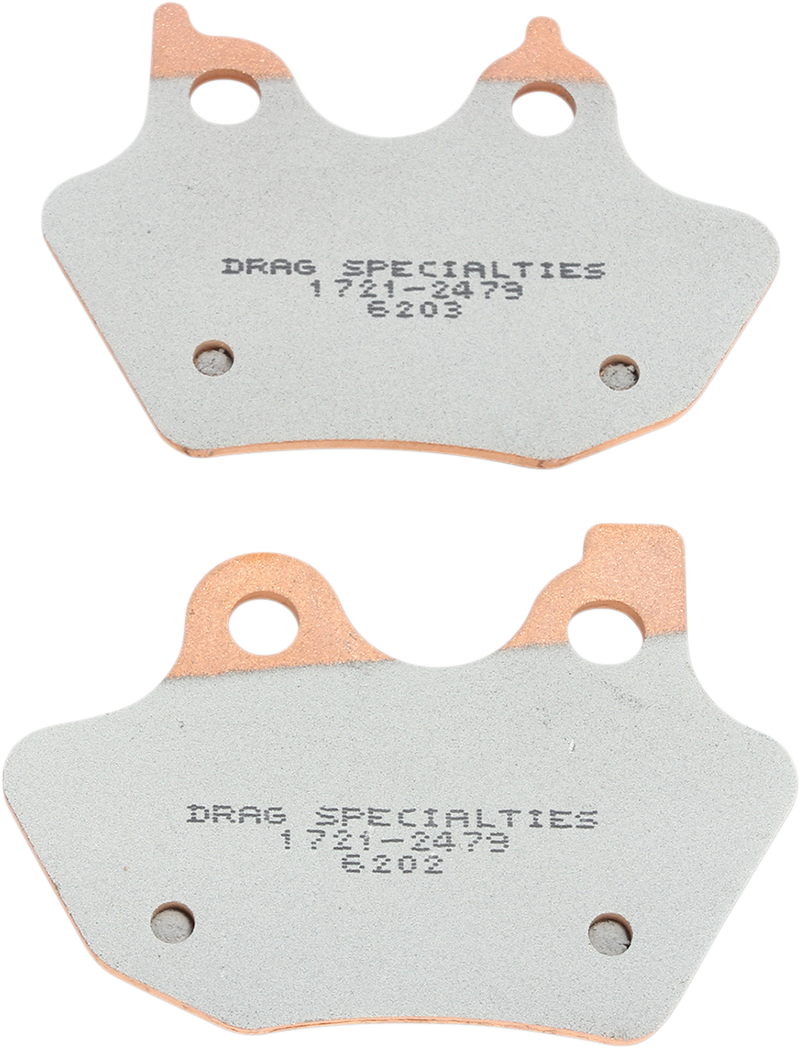 DRAG SPECIALTIES Premium Sintered Metal Brake Pads - Front / Rear