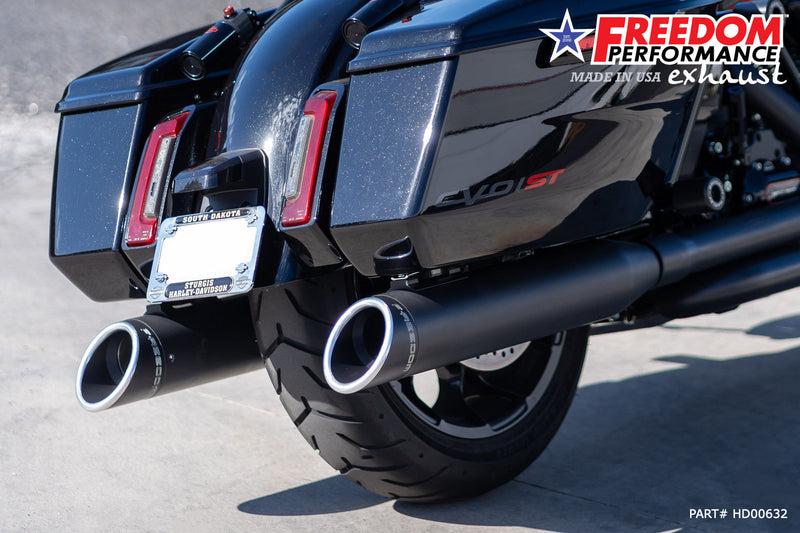 HARLEY TRIKE 4.5" SLASH RAPTOR SLIP-ONS