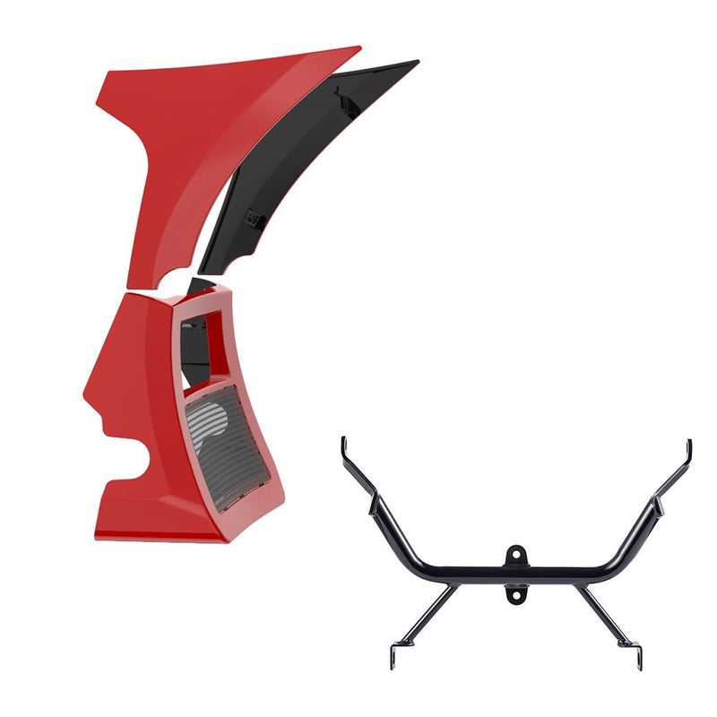 Advanblack Fairing  Spoiler Kit with Support Bracket for '23.5-'26 Harley Road Glide
