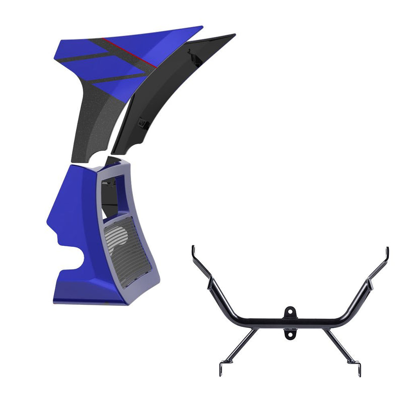 Advanblack Fairing  Spoiler Kit with Support Bracket for '23.5-'26 Harley Road Glide