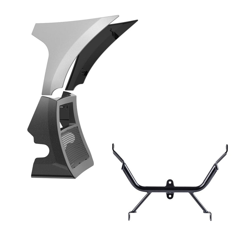 Advanblack Fairing  Spoiler Kit with Support Bracket for '23.5-'26 Harley Road Glide