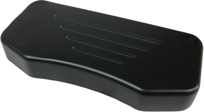 Hiddn Hrdwre Top Clamp Ball Milled Black