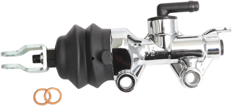 DRAG SPECIALTIES Rear Brake Master Cylinder - Chrome - Sportster '07-'13