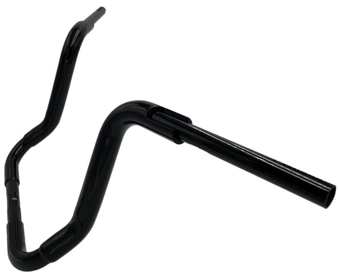 FAT BAGGERS INC. 1-1/2" EZ Install Rounded Top Handlebar - 14" - Black