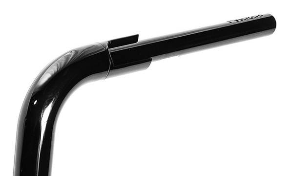 FAT BAGGERS INC. 1-1/2" EZ Install Rounded Top Handlebar - 14" - Black