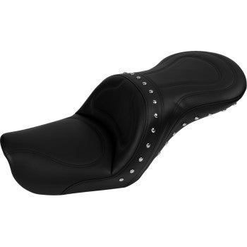 SADDLEMEN Explorer Special Seat - Studded - w/o Backrest - FXD '04-'05
