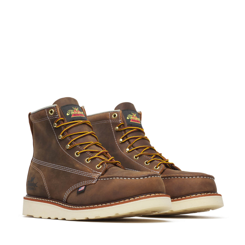 AMERICAN HERITAGE – 6″ Steel Toe TRAIL CRAZY HORSE MOC TOE – MAXWEAR WEDGE™ (STYLE# 804-4575)