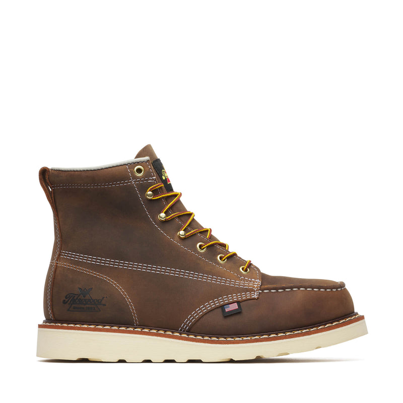 AMERICAN HERITAGE – 6″ Steel Toe TRAIL CRAZY HORSE MOC TOE – MAXWEAR WEDGE™ (STYLE# 804-4575)