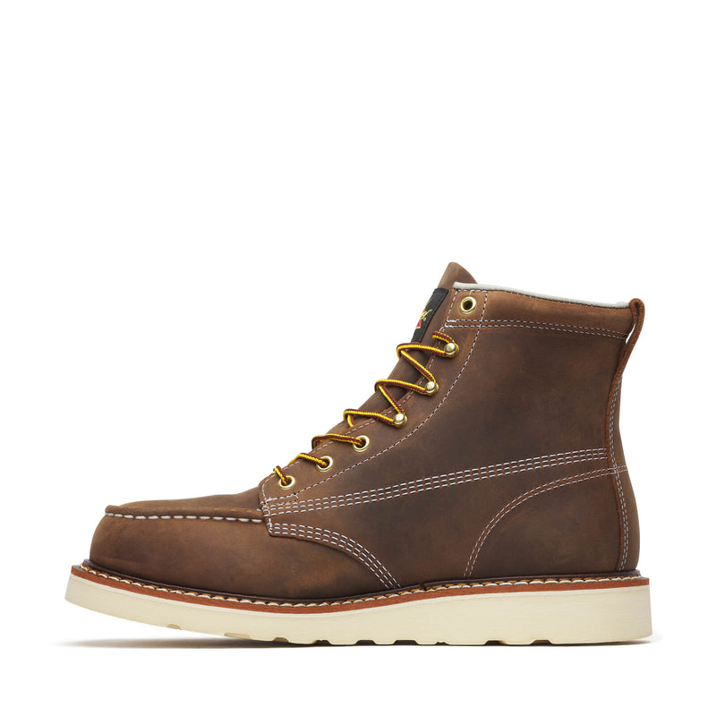 AMERICAN HERITAGE – 6″ Steel Toe TRAIL CRAZY HORSE MOC TOE – MAXWEAR WEDGE™ (STYLE# 804-4575)