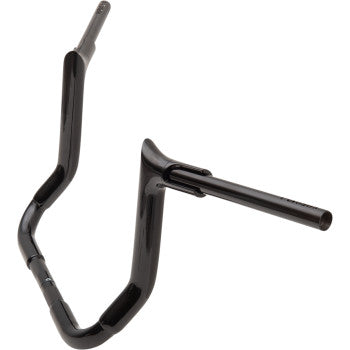 FAT BAGGERS INC. 1-1/2" EZ Install Pointed Top Handlebar - 12" - Black