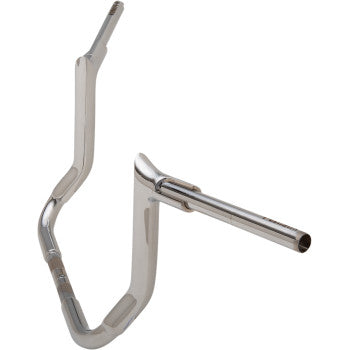 FAT BAGGERS INC. 1-1/2" EZ Install Pointed Top Handlebar - 12" - Chrome