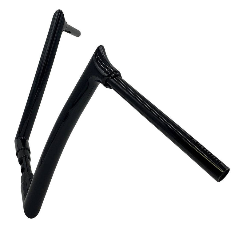 FAT BAGGERS INC. 1-1/2" EZ Install Pointed Top Handlebar - 14" - Black