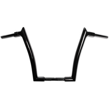 FAT BAGGERS INC. 1-1/2" EZ Install Pointed Top Handlebar - 14" - Black