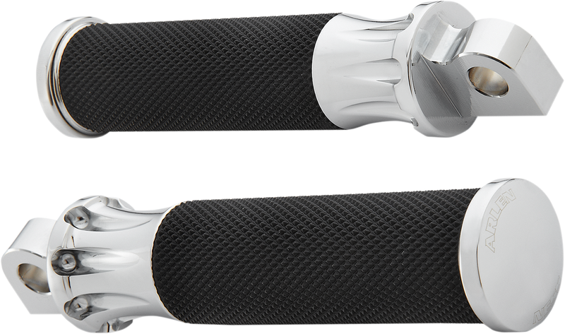 ARLEN NESS Fusion Male-Mount Footpegs - Deep Cut - Chrome