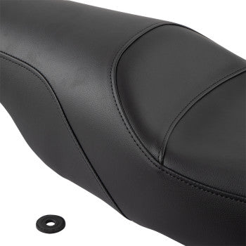 SADDLEMEN Seat - Profiler™ - Black - Smooth - Touring '08-'24