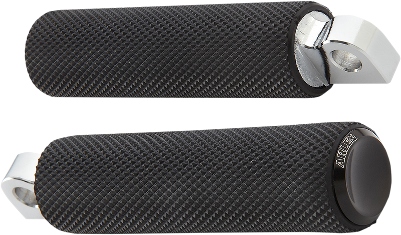 ARLEN NESS Fusion Male-Mount Footpegs - Knurled - Black