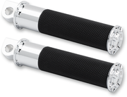 ARLEN NESS Fusion Male-Mount Footpegs - Beveled - Chrome