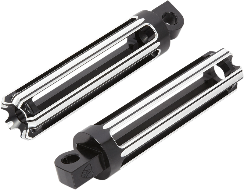 ARLEN NESS Male-Mount Footpegs - 10 Gauge - Black