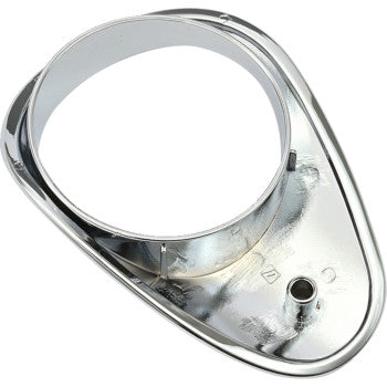 DRAG SPECIALTIES Oil Tank Dipstick Bezel - Chrome - Sportster '04-'22