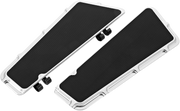 ARLEN NESS Fusion Series Adjustable Driver Floorboards - Beveled - Chrome