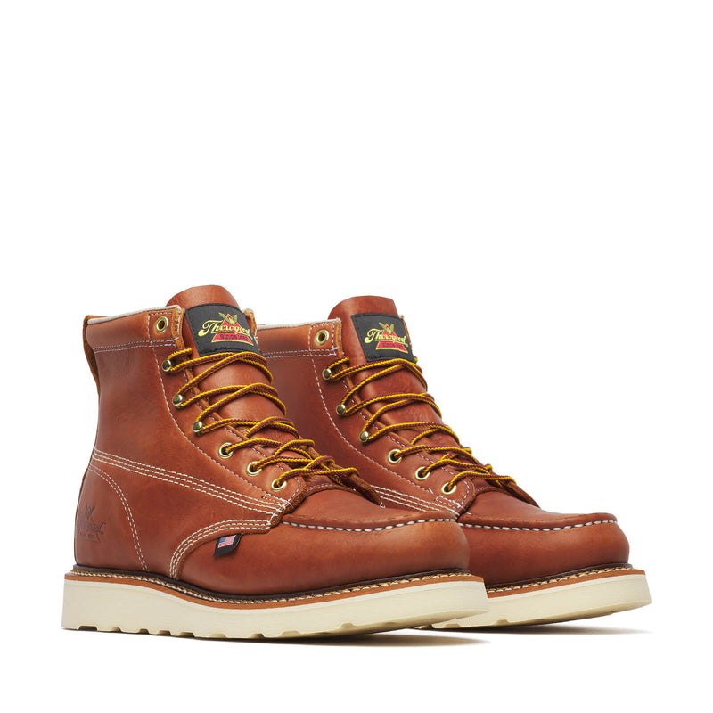 American Heritage – 6″ Tobacco Moc Toe – MAXWear Wedge™ (STYLE# 814-4200)