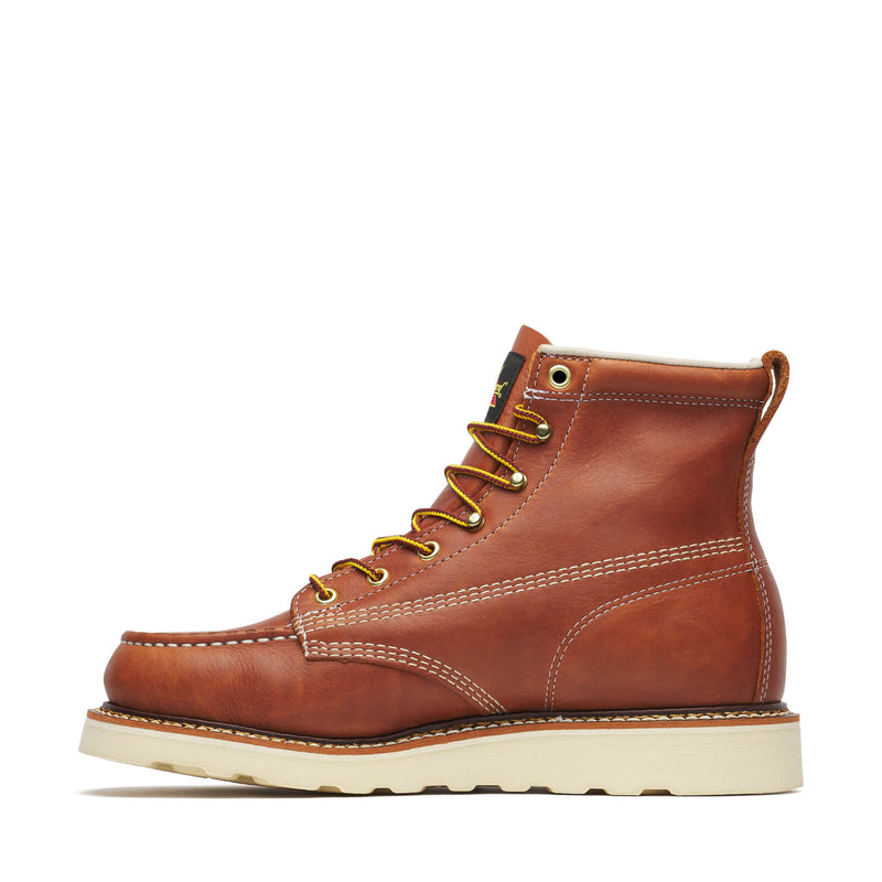 American Heritage – 6″ Tobacco Moc Toe – MAXWear Wedge™ (STYLE# 814-4200)
