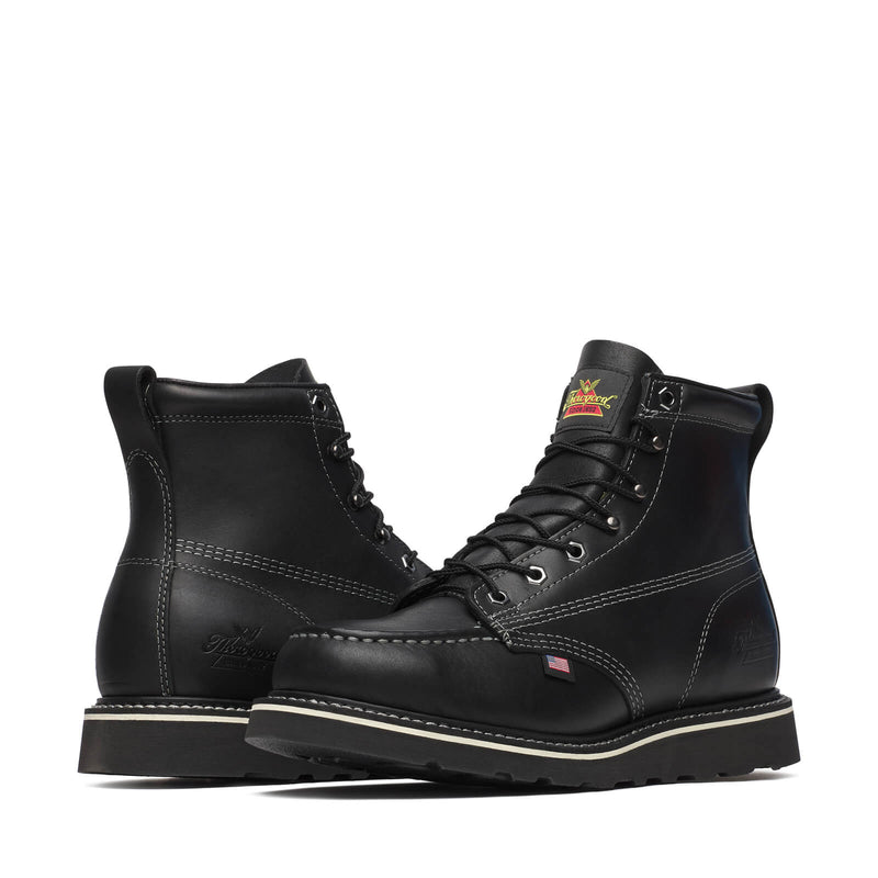 MIDNIGHT SERIES 6″ Black Moc Toe (STYLE #814-6206)