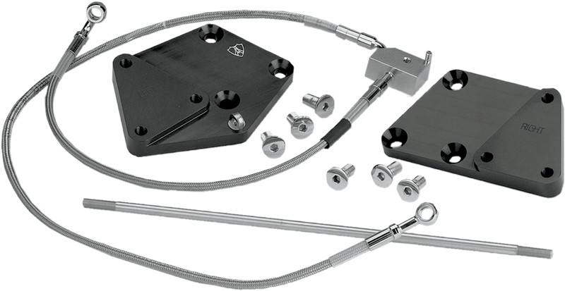 ARLEN NESS 3" Forward Control Extension Kit - '11-'17 Softail w/ ABS