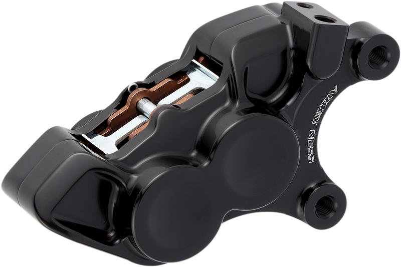 ARLEN NESS Ness Tech Right Front Four-Piston Brake Caliper - Black - 11.8"